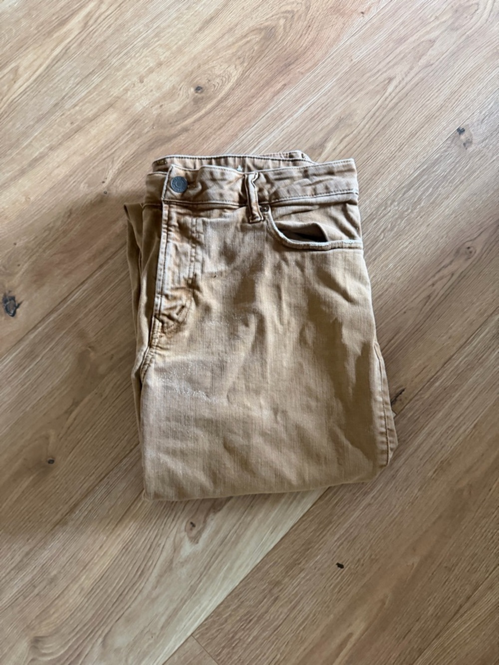 American Eagle Next Level Flex Skinny Jeans Men’s 36x32 Beige Tan